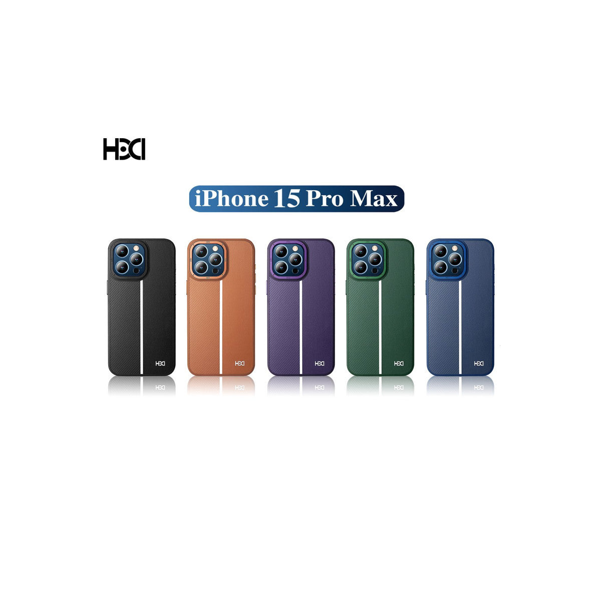 HDD Apple iPhone 15 Pro Max Kılıf HBC-155 Lizbon Kapak