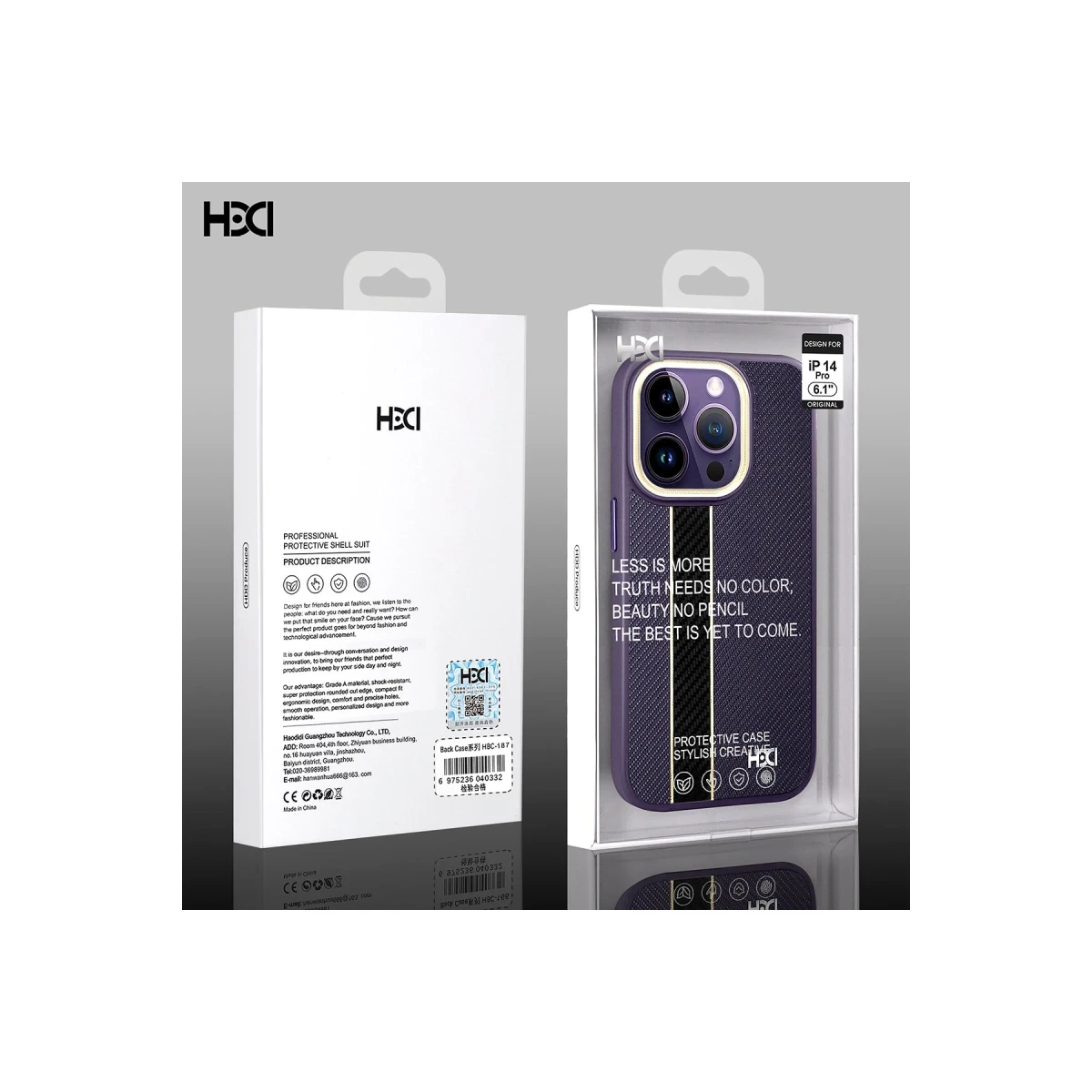 HDD Apple iPhone 15 Pro Max Kılıf HBC-163 Times Kapak - Derin Mor