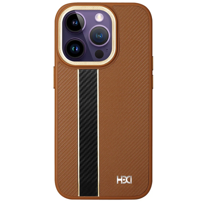 HDD Apple iPhone 15 Pro Max Kılıf HBC-163 Times Kapak - Kahverengi