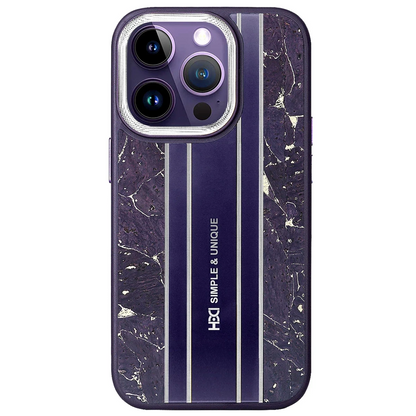HDD Apple iPhone 15 Pro Max Kılıf HBC-188 Astra Kapak - Derin Mor