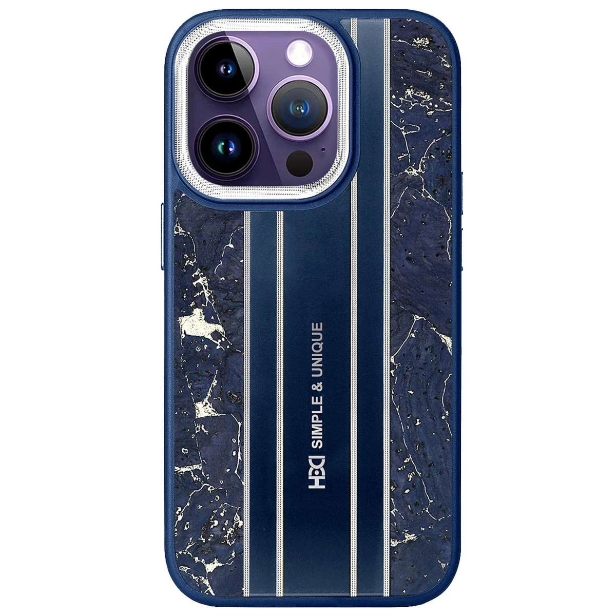 HDD Apple iPhone 15 Pro Max Kılıf HBC-188 Astra Kapak - Lacivert