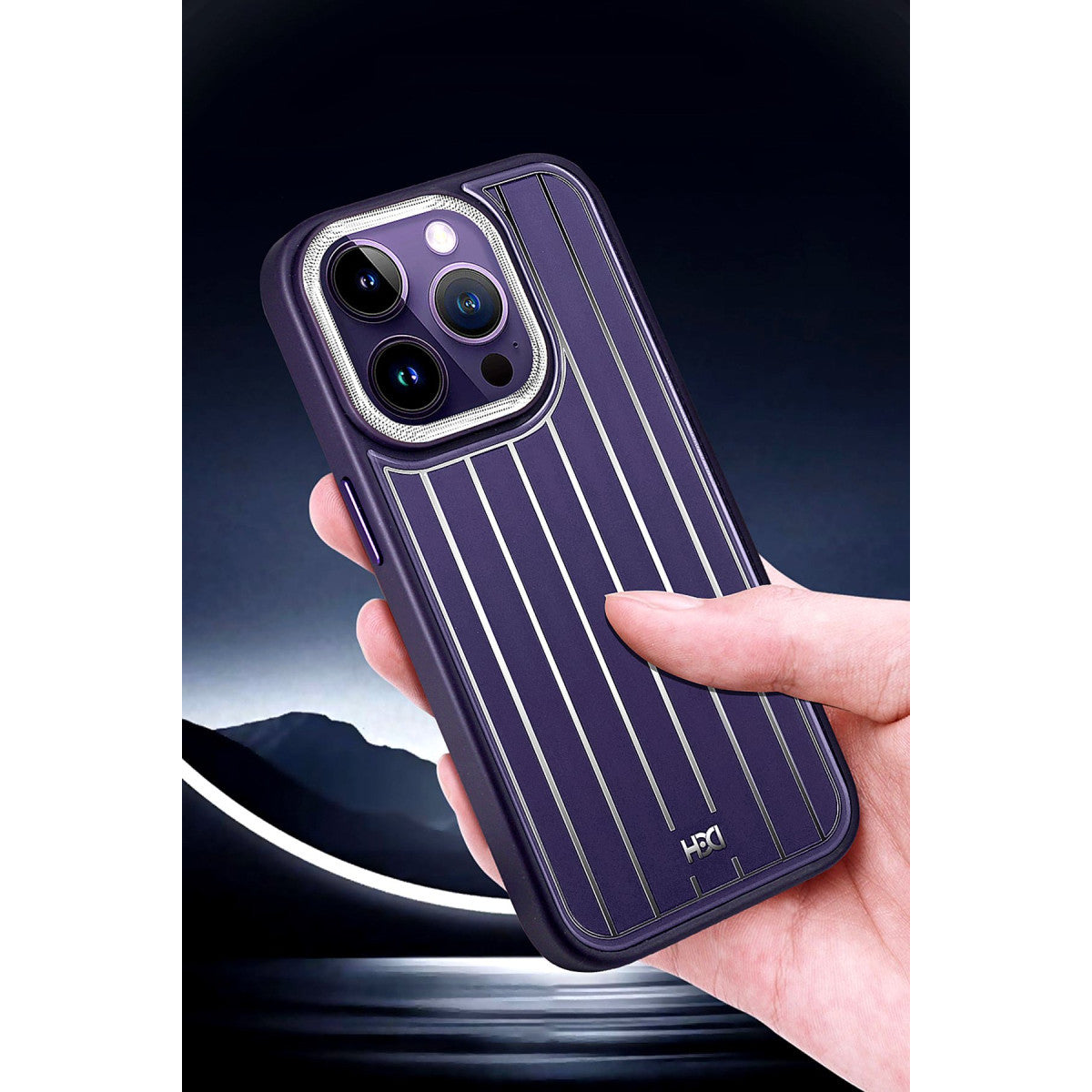 HDD Apple iPhone 15 Pro Max Kılıf HBC-190 Kolaj Kapak