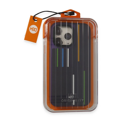 HDD Apple iPhone 15 Pro Max Kılıf HBC-221 Roma Kapak - Derin Mor