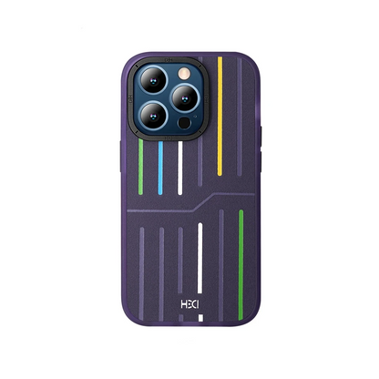 HDD Apple iPhone 15 Pro Max Kılıf HBC-221 Roma Kapak - Derin Mor