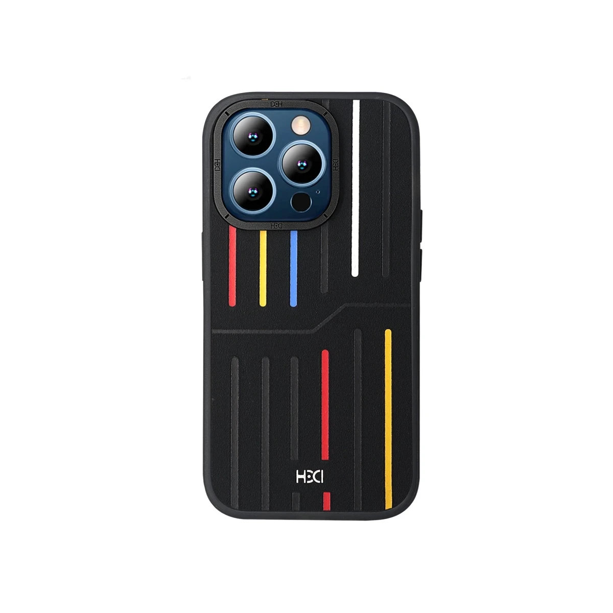 HDD Apple iPhone 15 Pro Max Kılıf HBC-221 Roma Kapak - Siyah