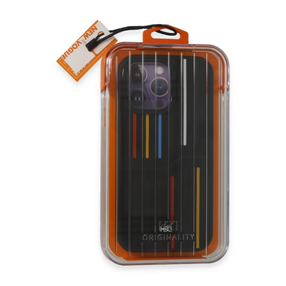 HDD Apple iPhone 15 Pro Max Kılıf HBC-221 Roma Kapak - Siyah