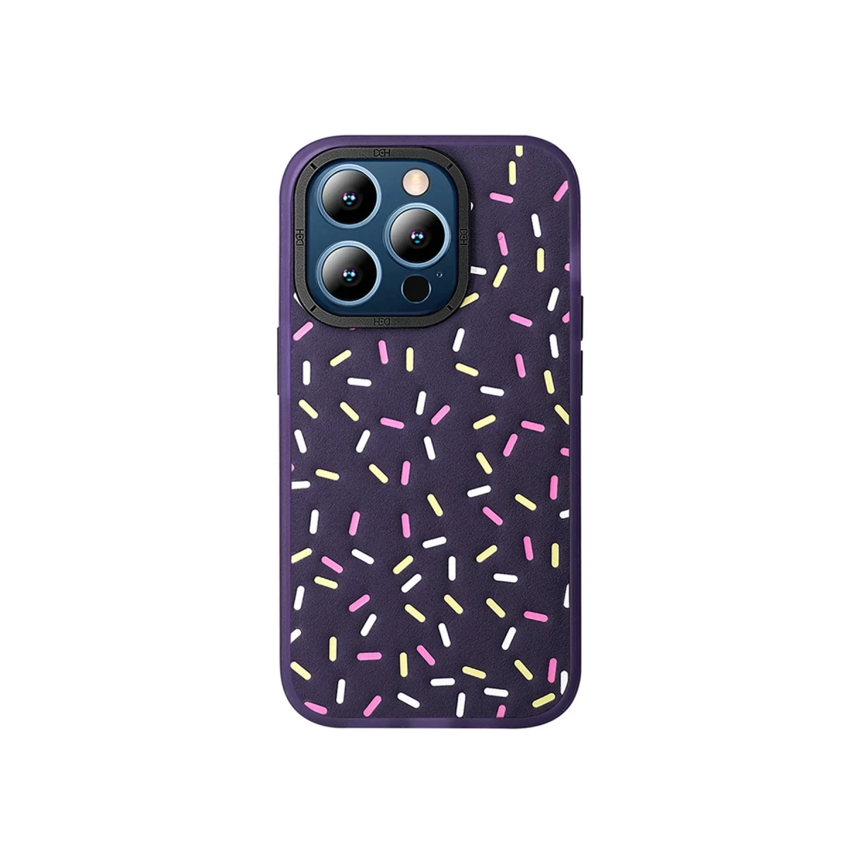 HDD Apple iPhone 15 Pro Max Kılıf HBC-222 Bern Kapak - Derin Mor