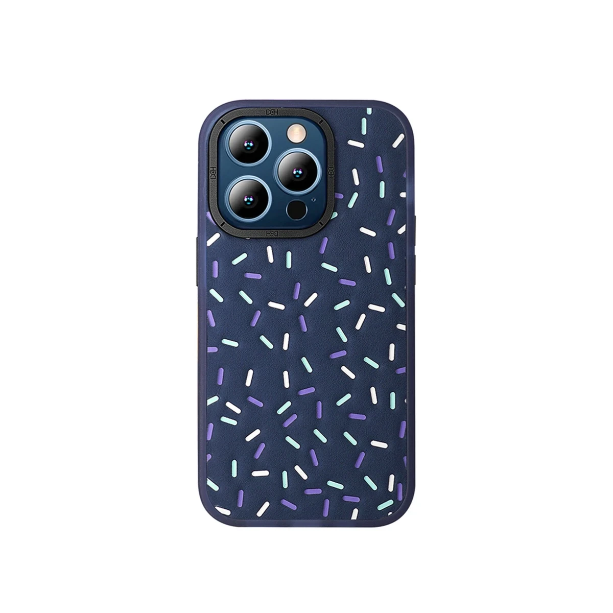 HDD Apple iPhone 15 Pro Max Kılıf HBC-222 Bern Kapak - Lacivert