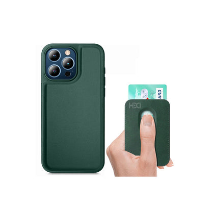 HDD Apple iPhone 15 Pro Max Kılıf HD Deri Luxury Magnet Kartvizitli Kapak