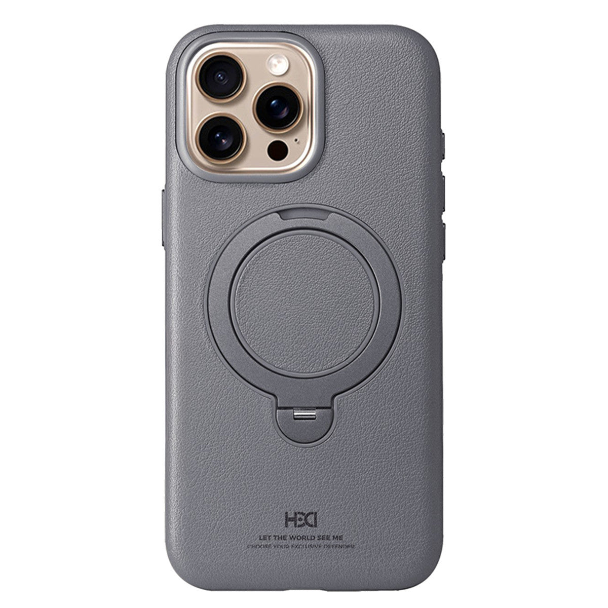 HDD Apple iPhone 15 Pro Max Vapor Deri Magsafe Standlı Kılıf