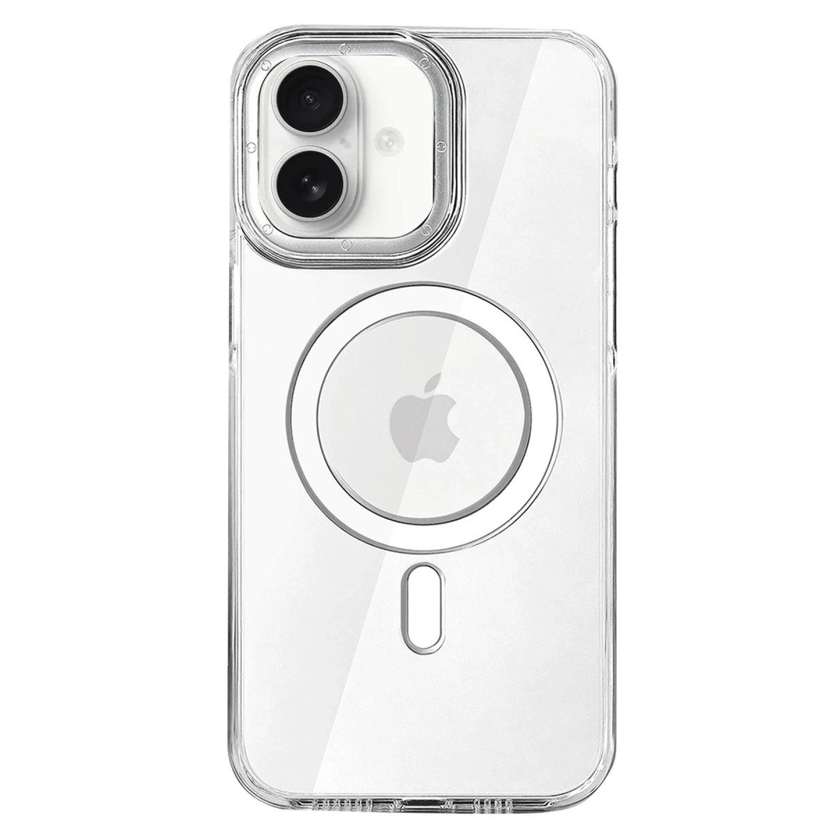 HDD Apple iPhone 16 HBC-274 PC 2.0 Şeffaf Magsafe Kapak - Şeffaf