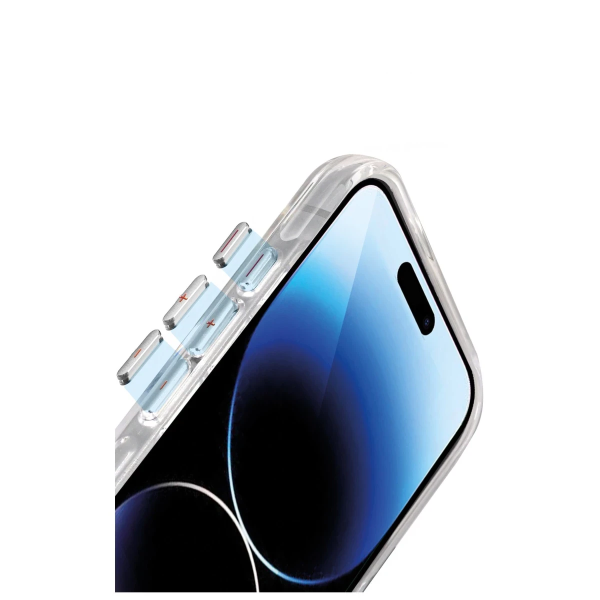 HDD Apple iPhone 16 HBC-274 PC 2.0 Şeffaf Magsafe Kapak - Şeffaf