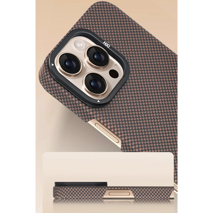 HDD Apple iPhone 16 Pro Blaze 1000D Kevlar Magsafe Kılıf - Siyah