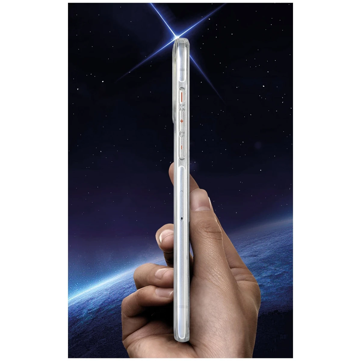 HDD Apple iPhone 16 Pro HBC-274 PC 2.0 Şeffaf Magsafe Kapak - Şeffaf