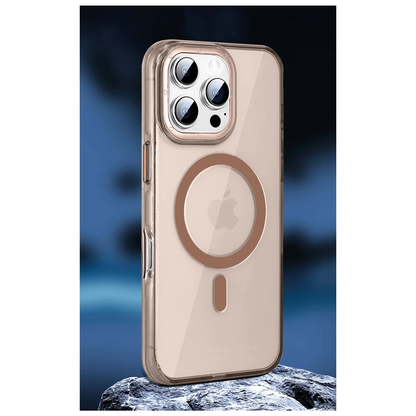 HDD Apple iPhone 16 Pro HBC-274 PC 2.0 Şeffaf Magsafe Kapak - Şeffaf