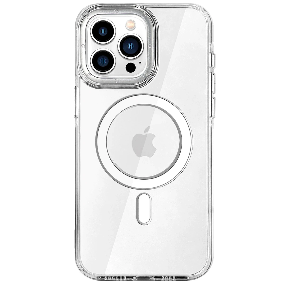 HDD Apple iPhone 16 Pro HBC-274 PC 2.0 Şeffaf Magsafe Kapak - Şeffaf