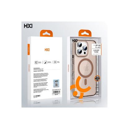 HDD Apple iPhone 16 Pro HBC-274 PC 2.0 Şeffaf Magsafe Kapak