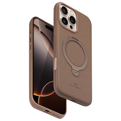 HDD Apple iPhone 16 Pro Max Vapor Deri Magsafe Standlı Kılıf