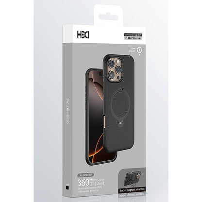 HDD Apple iPhone 16 Pro Vapor Deri Magsafe Standlı Kılıf