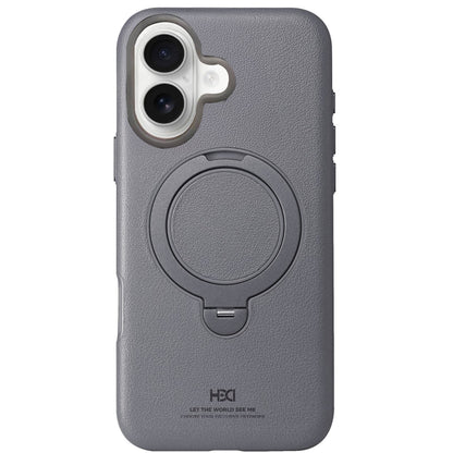 HDD Apple iPhone 16 Vapor Deri Magsafe Standlı Kılıf
