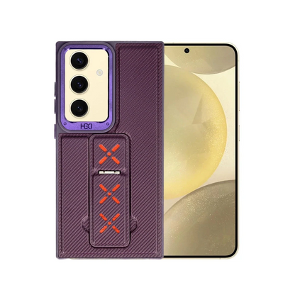 HDD Samsung Galaxy S24 HBC-248 Lima Standlı Kapak - Derin Mor