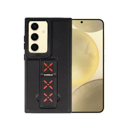 HDD Samsung Galaxy S24 HBC-248 Lima Standlı Kapak - Siyah