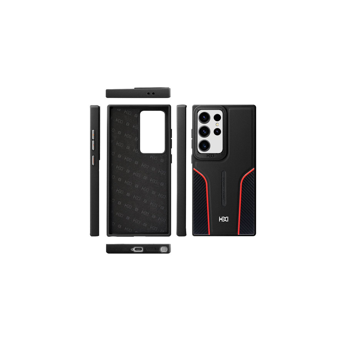 HDD Samsung Galaxy S24 Ultra HBC-264 Lambor Karbon Fiber Sport Kapak