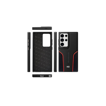 HDD Samsung Galaxy S24 Ultra HBC-264 Lambor Karbon Fiber Sport Kapak