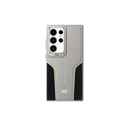 HDD Samsung Galaxy S24 Ultra HBC-264 Lambor Karbon Fiber Sport Kapak - Natural Grey
