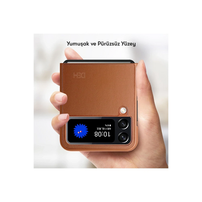 HDD Samsung Galaxy Z Flip 4 Kılıf HBC-156 Forum Magneticsafe Kapak - Lacivert