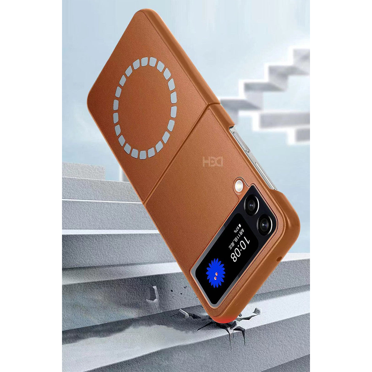HDD Samsung Galaxy Z Flip 4 Kılıf HBC-156 Forum Magneticsafe Kapak