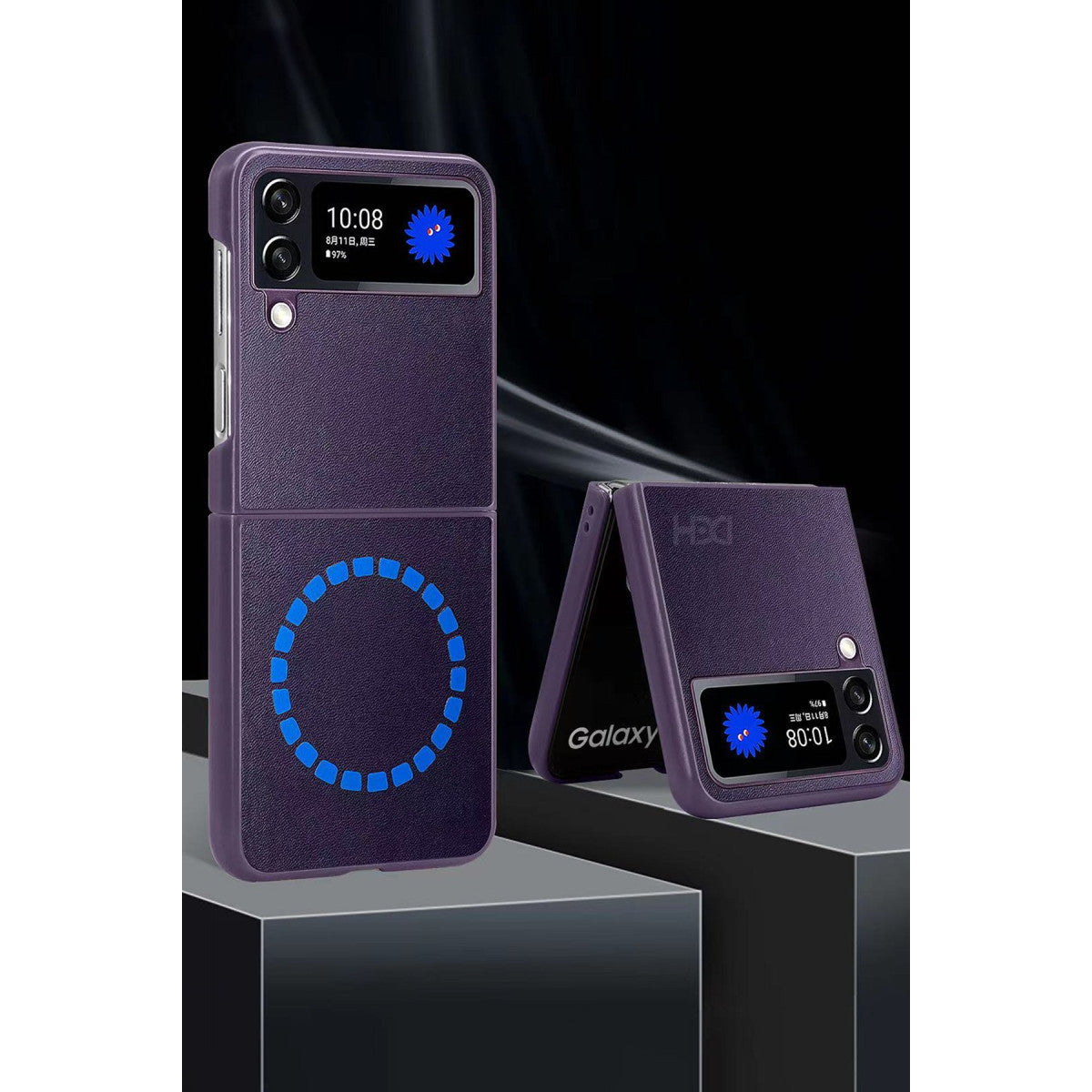 HDD Samsung Galaxy Z Flip 4 Kılıf HBC-156 Forum Magneticsafe Kapak