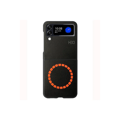 HDD Samsung Galaxy Z Flip 4 Kılıf HBC-156 Forum Magneticsafe Kapak - Siyah