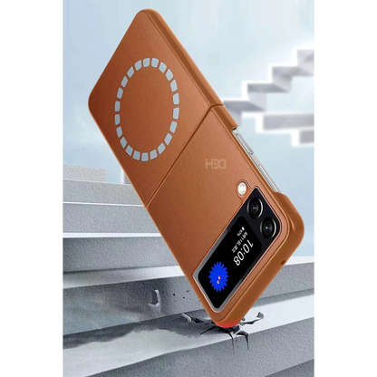 HDD Samsung Galaxy Z Flip 4 Kılıf HBC-156 Forum Magneticsafe Kapak - Siyah