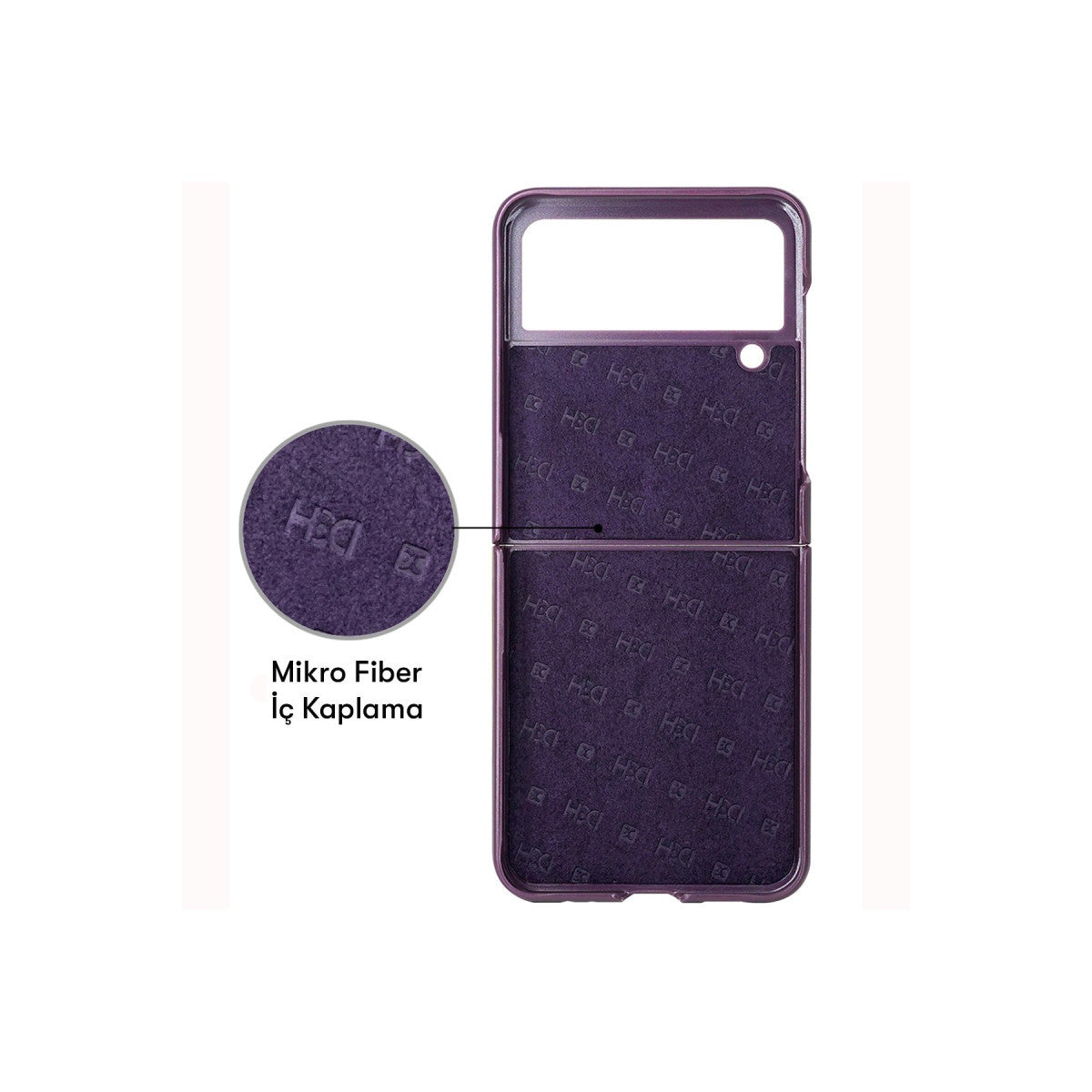 HDD Samsung Galaxy Z Flip 4 Kılıf HBC-156 Forum Magneticsafe Kapak