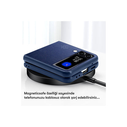 HDD Samsung Galaxy Z Flip 4 Kılıf HBC-156 Forum Magneticsafe Kapak
