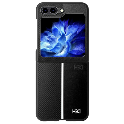 HDD Samsung Galaxy Z Flip 5 Kılıf HBC-155 Lizbon Kapak - Siyah