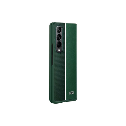 HDD Samsung Galaxy Z Fold 3 Kılıf HBC-155 Lizbon Kapak - Koyu Yeşil