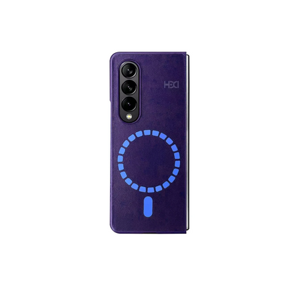 HDD Samsung Galaxy Z Fold 3 Kılıf HBC-156 Forum Magneticsafe Kapak - Derin Mor
