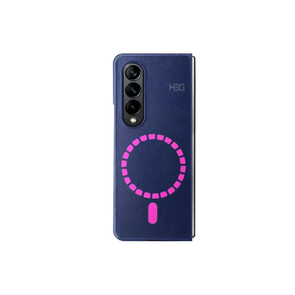 HDD Samsung Galaxy Z Fold 3 Kılıf HBC-156 Forum Magneticsafe Kapak - Lacivert