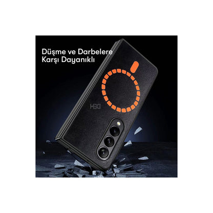 HDD Samsung Galaxy Z Fold 3 Kılıf HBC-156 Forum Magneticsafe Kapak