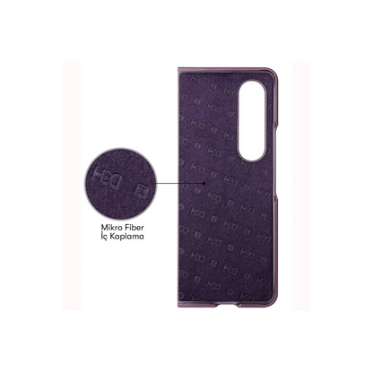 HDD Samsung Galaxy Z Fold 3 Kılıf HBC-156 Forum Magneticsafe Kapak - Siyah