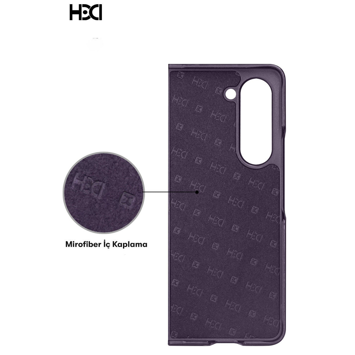 HDD Samsung Galaxy Z Fold 5 Kılıf HBC-155 Lizbon Kapak