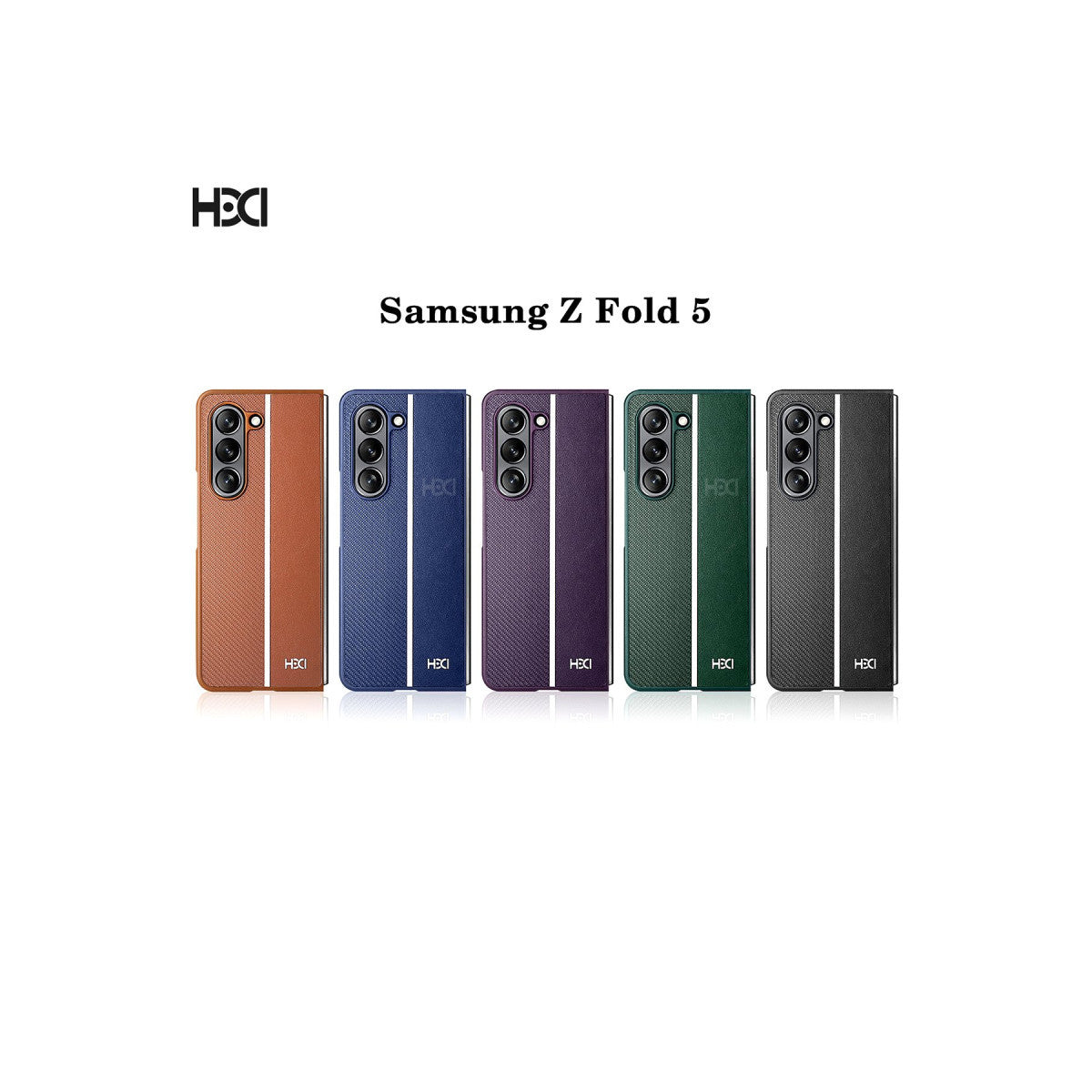 HDD Samsung Galaxy Z Fold 5 Kılıf HBC-155 Lizbon Kapak