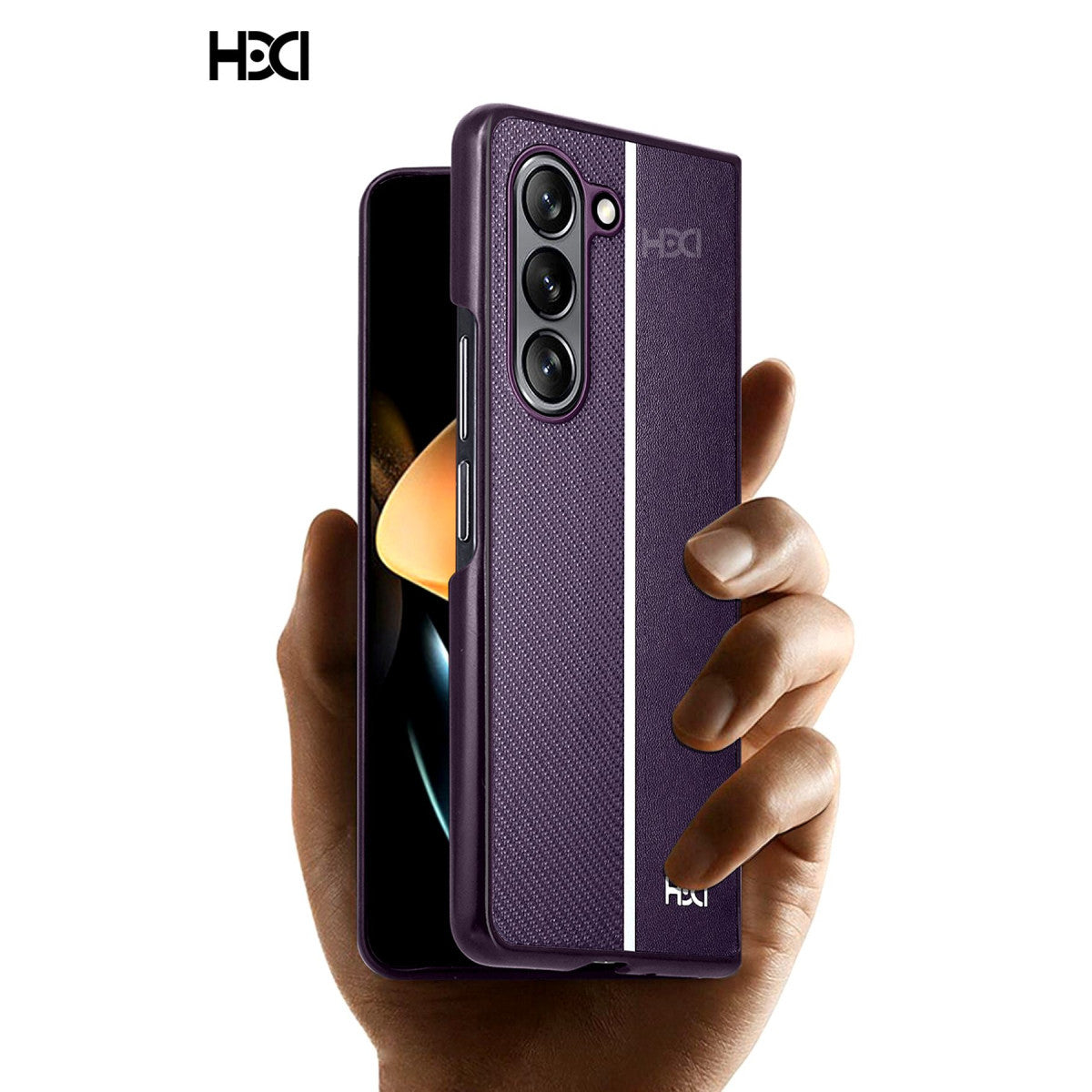 HDD Samsung Galaxy Z Fold 5 Kılıf HBC-155 Lizbon Kapak