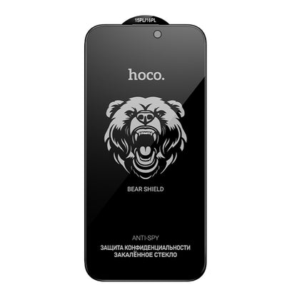 Hoco. Apple iPhone 16 Pro Max Bear Shield Hayalet Cam Ekran Koruyucu