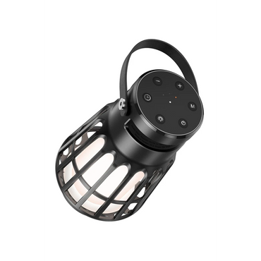 Hoco. BS61 Wild Fun Kamp Işıklı Bluetooth Kablosuz Hoparlör - Siyah