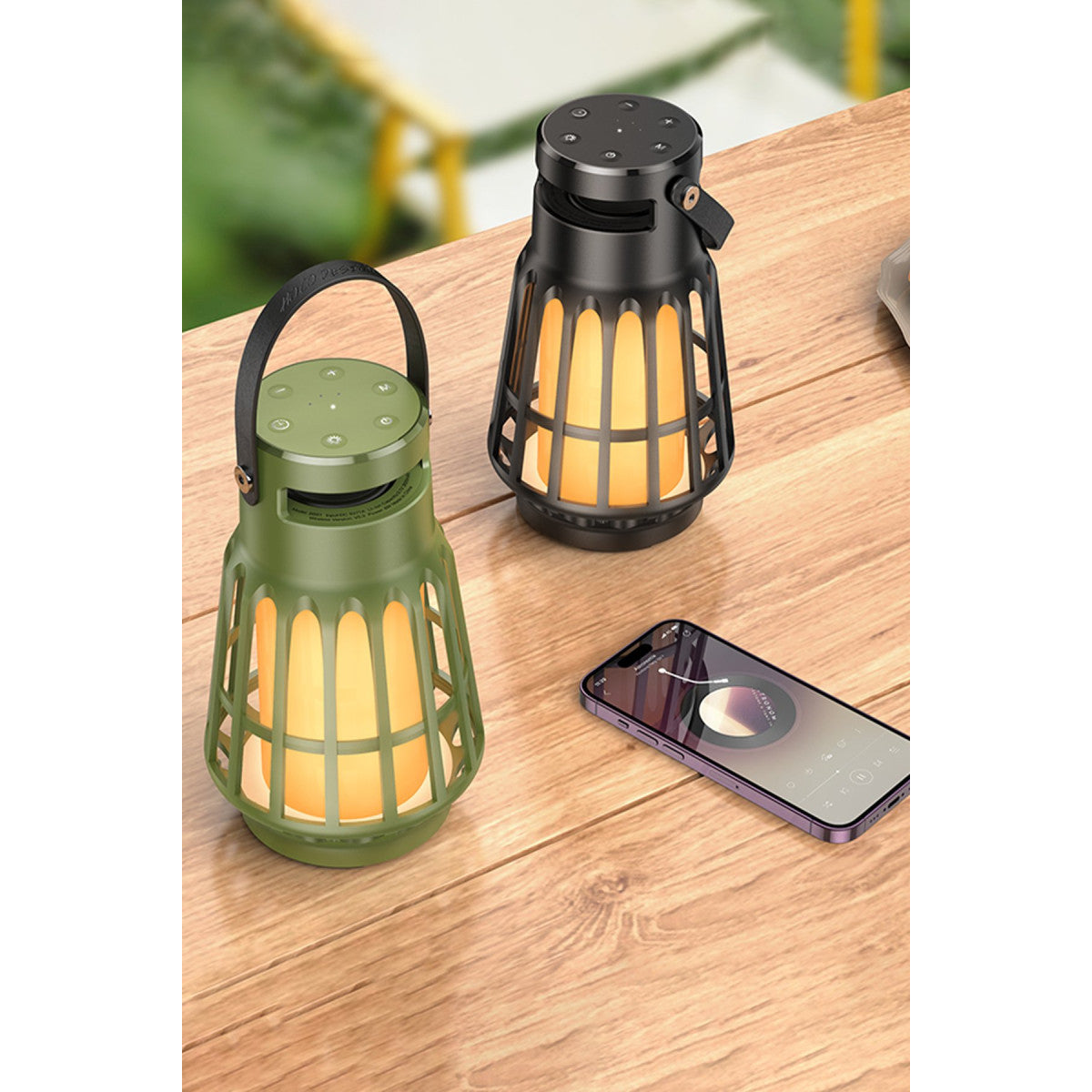 Hoco. BS61 Wild Fun Kamp Işıklı Bluetooth Kablosuz Hoparlör