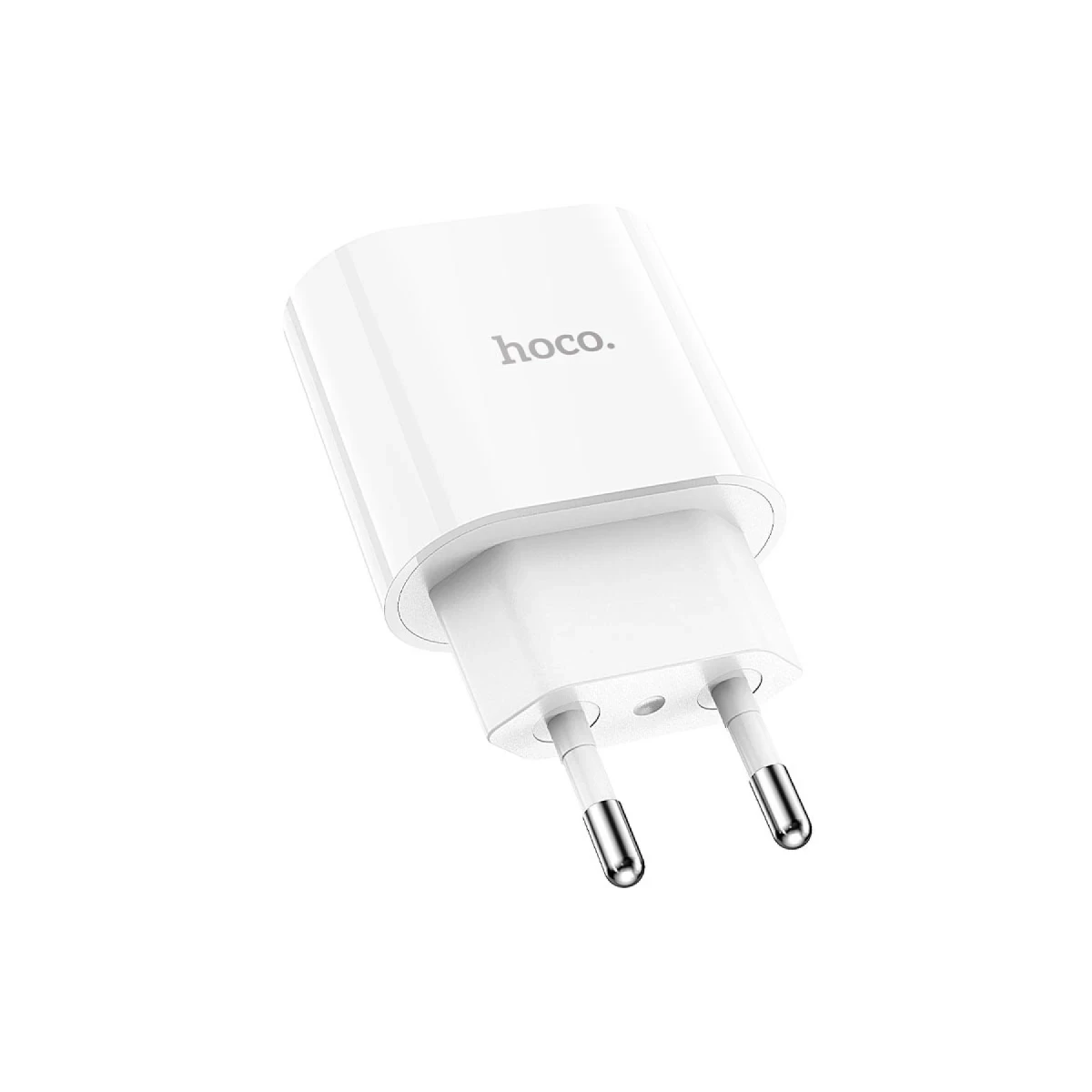 Hoco. C94A Metro 20W Type-C Çıkışlı PD Hızlı Şarj Aleti - Beyaz