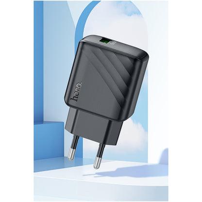 Hoco. CS21A Rich 18W USB 3.0 QC Çıkışlı Hızlı Şarj Aleti